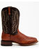 Dan Post Men's Exotic Full-Quill Ostrich Western Boots - Broad Square Toe, Cognac, hi-res