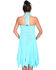 Image #3 - Scully Women's Ruffled Halter Dress, Turquoise, hi-res