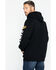 Image #2 - Hawx Men's Logo Sleeve Hooded Work Sweatshirt - Big, Black, hi-res