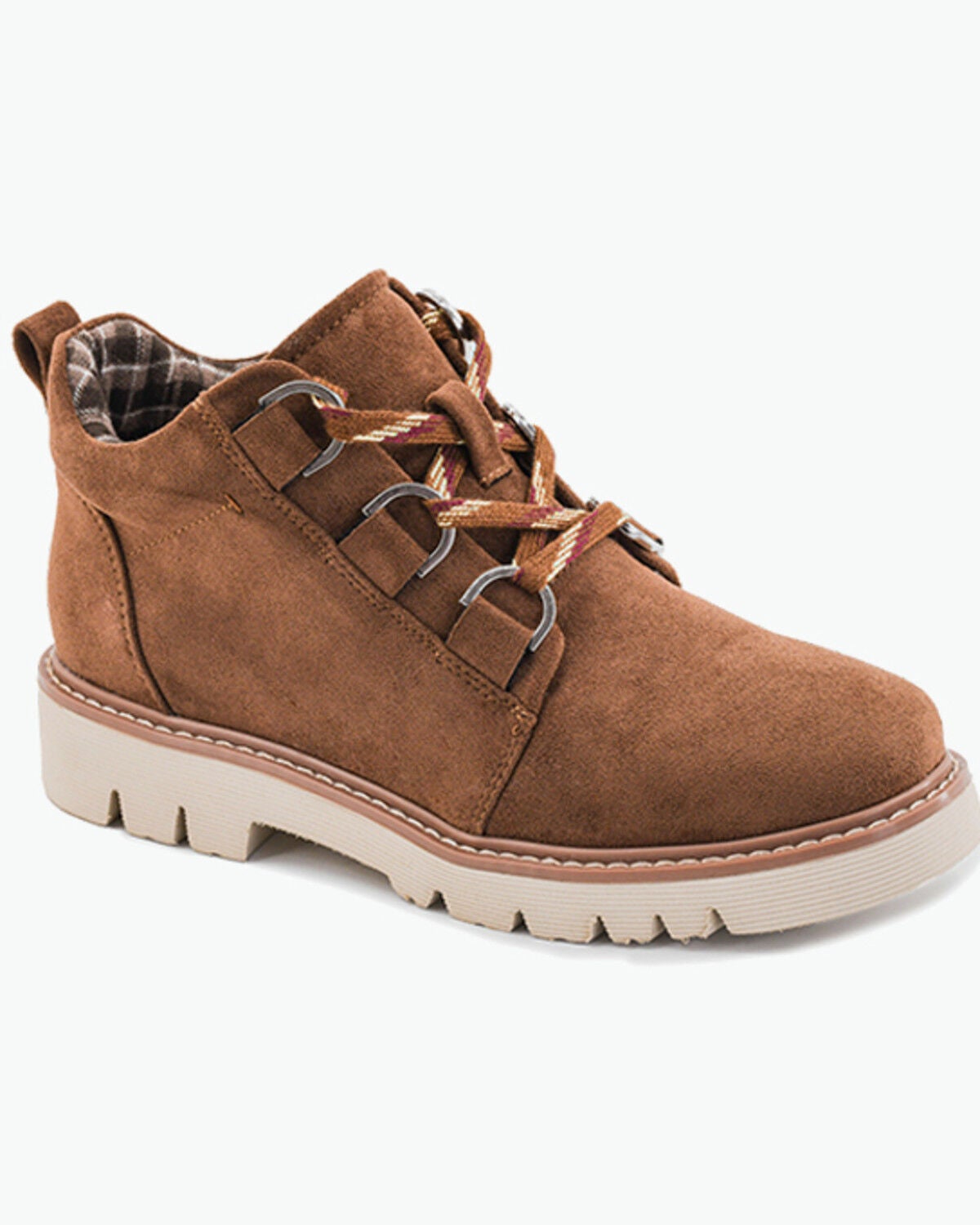 Corkys Women's Campfire Booties - Round Toe, Brown, hi-res