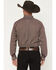 Image #4 - Ariat Men's Wrinkle Free Geo Print Fitted Long Sleeve Button-Down Western Shirt, Brown, hi-res