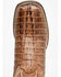 Image #6 - Cody James Men's Exotic Caiman Tail Western Boots - Broad Square Toe, Brown, hi-res