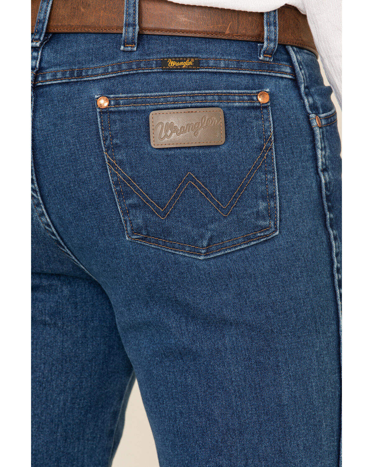 Product Name:  Wrangler Men's Active Flex Stonewash Slim Cowboy Cut Jeans