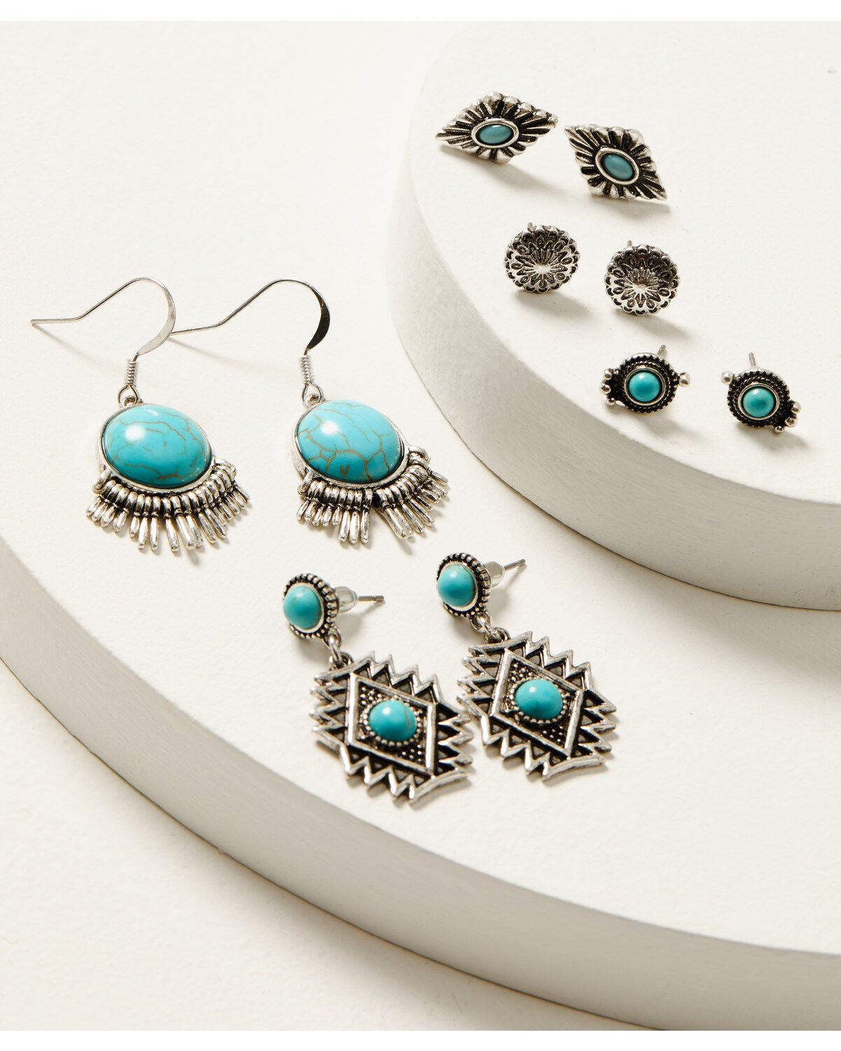 Idyllwind Women's Anatole Earring Set, Silver, hi-res