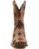 Dan Post Men's 11" Navajo Buck Lace Embroidered Western Performance Boots - Broad Square Toe, Brown, hi-res