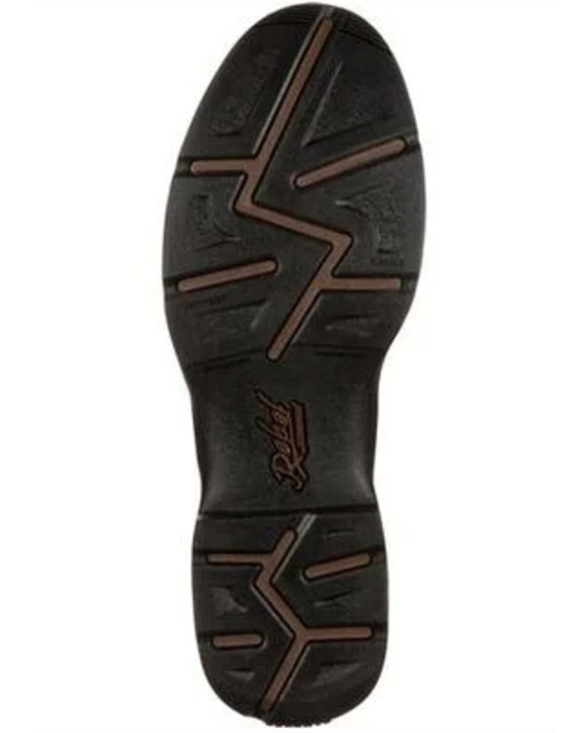 Image #7 - Durango Men's Rebel Saddle Western Boots, Bark, hi-res