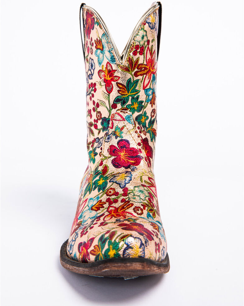 snip toe western booties