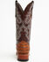 Image #5 - Tanner Mark Women's Caiman Print Western Boots - Broad Square Toe, Blue, hi-res