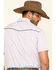 Image #5 - Cowboy Hardware Men's White Rake Plaid Short Sleeve Western Shirt, , hi-res