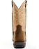 Brothers & Sons Men's Tyche Obsessed Bone Performance Leather Western Boots - Broad Square Toe , Brown, hi-res