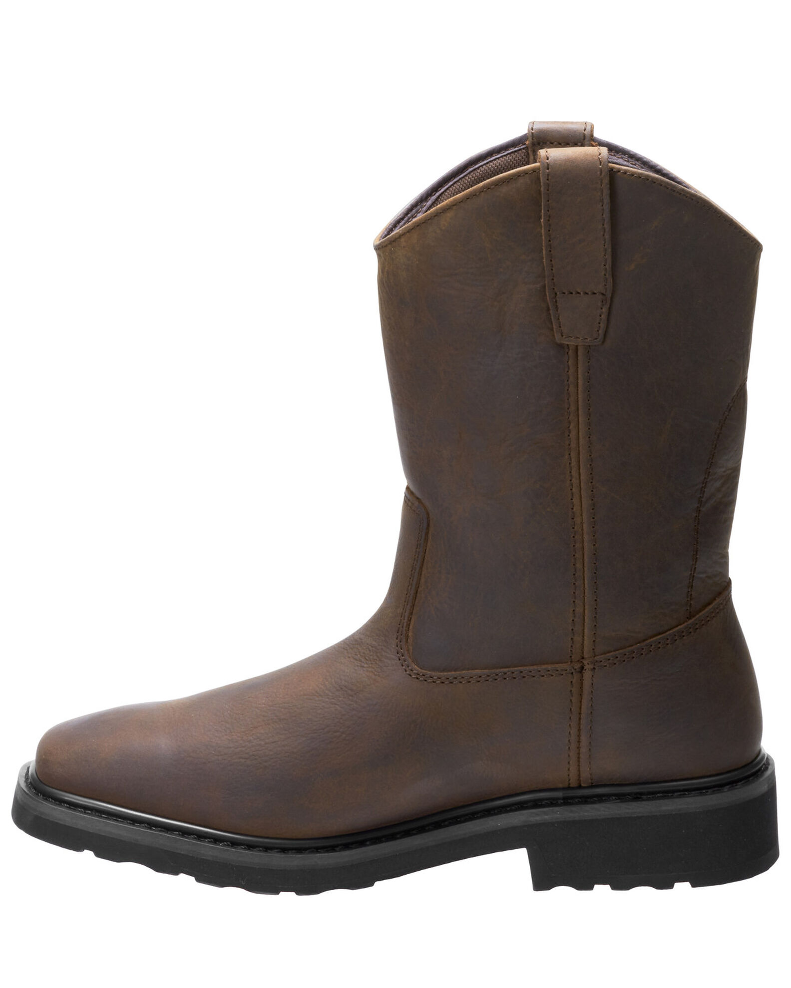 Image #3 - Harley Davidson Men's Altman Waterproof Western Work Boots - Soft Toe, Brown, hi-res