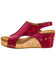 Image #3 - Corkys Women's Carley Sandals, Red, hi-res