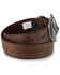 Cody James® Men's Patriotic Eagle Leather Belt, Brown, hi-res