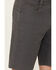 Brothers & Sons Men's Weathered Ripstop Stretch Slim Shorts, Charcoal, hi-res