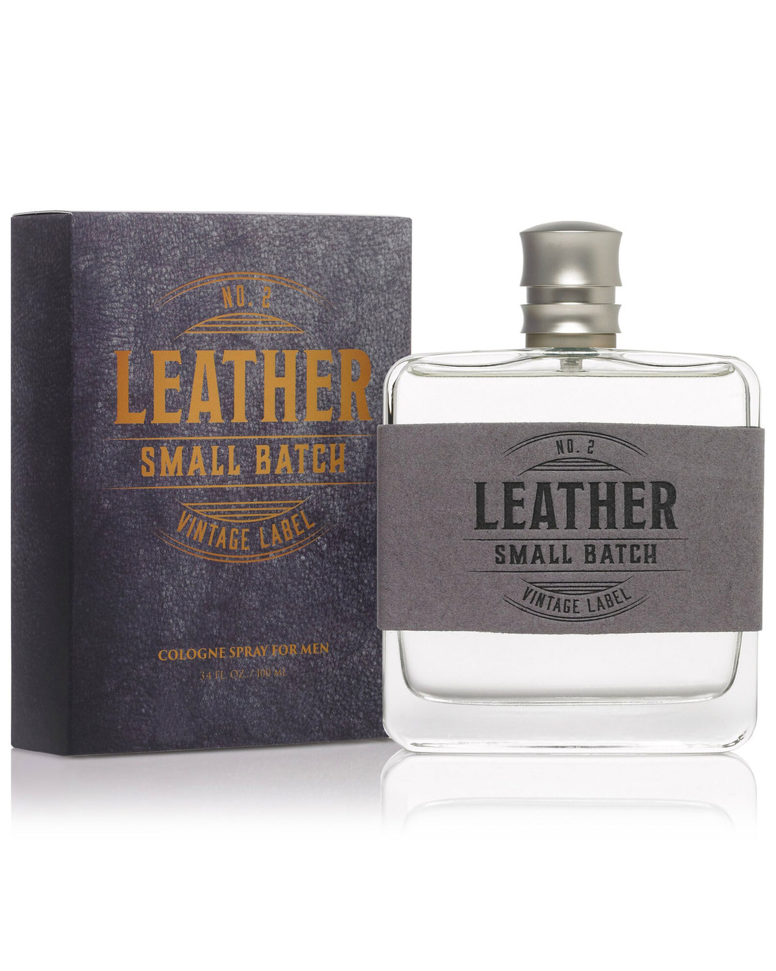 Tru Fragrances Men s Leather 2 Cologne Spray