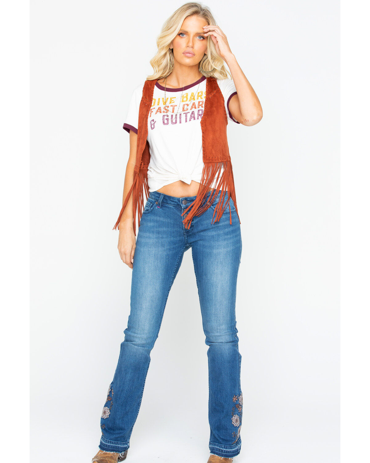 Image #6 - Idyllwind Women's New Strings Fringe Vest, , hi-res