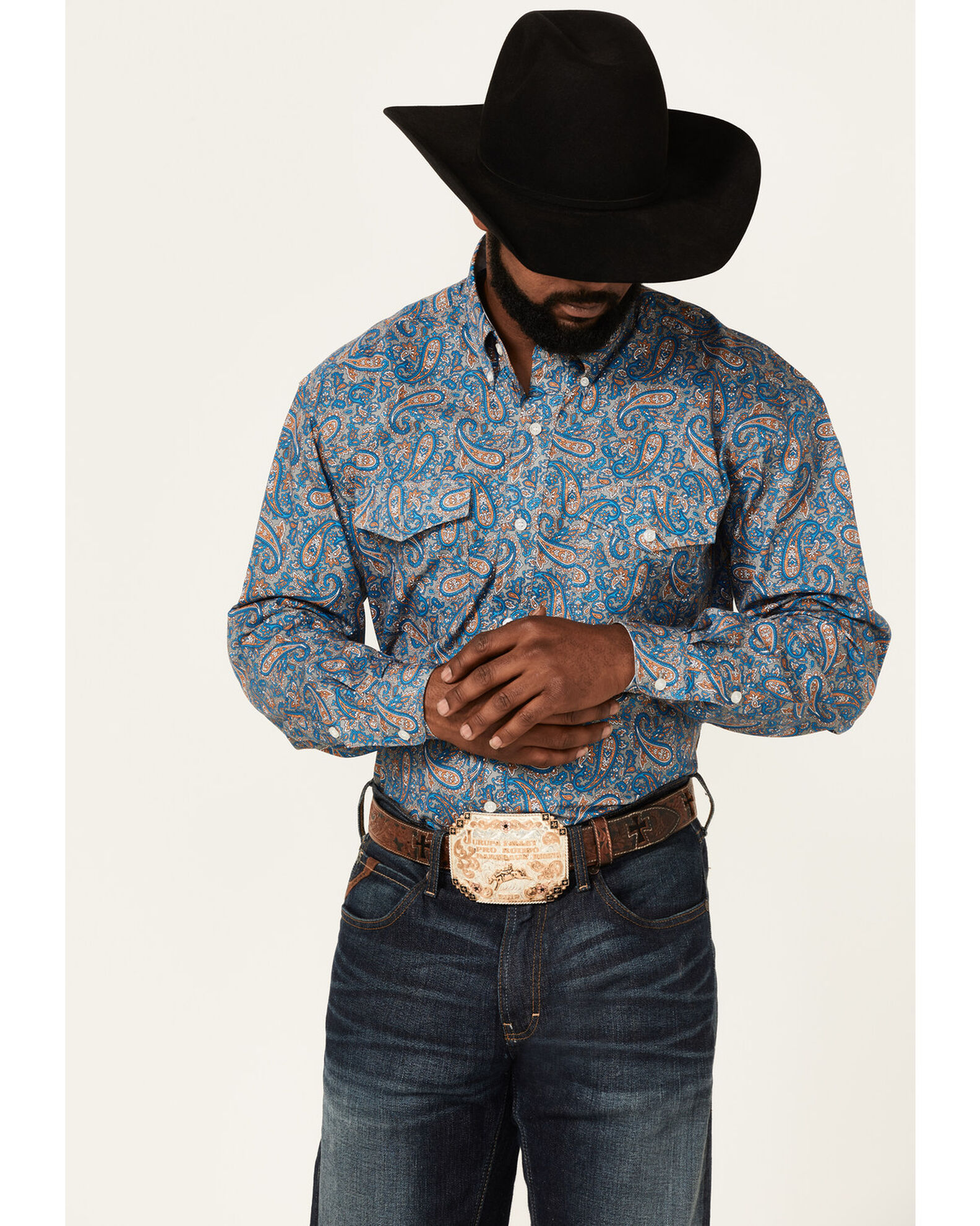 Roper cowboy shirts hotsell