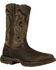 Image #1 - Durango Women's Lady Rebel Western Boots - Steel Toe, , hi-res