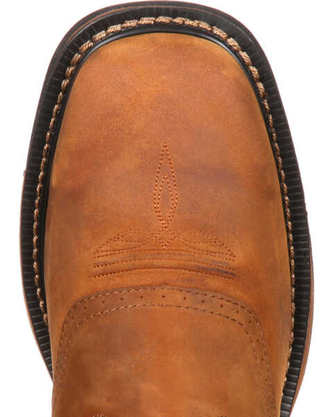 Image #6 - Rocky Men's Original Ride Western Boots, Tan, hi-res