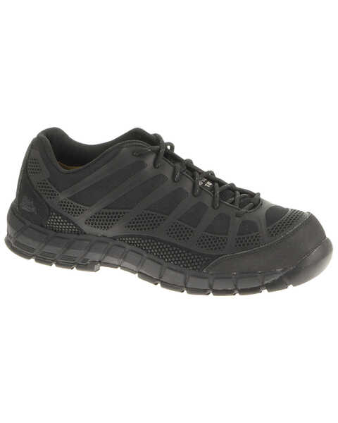 Image #1 - CAT Footwear Men's Streamline Composite Toe Work Shoes, Black, hi-res