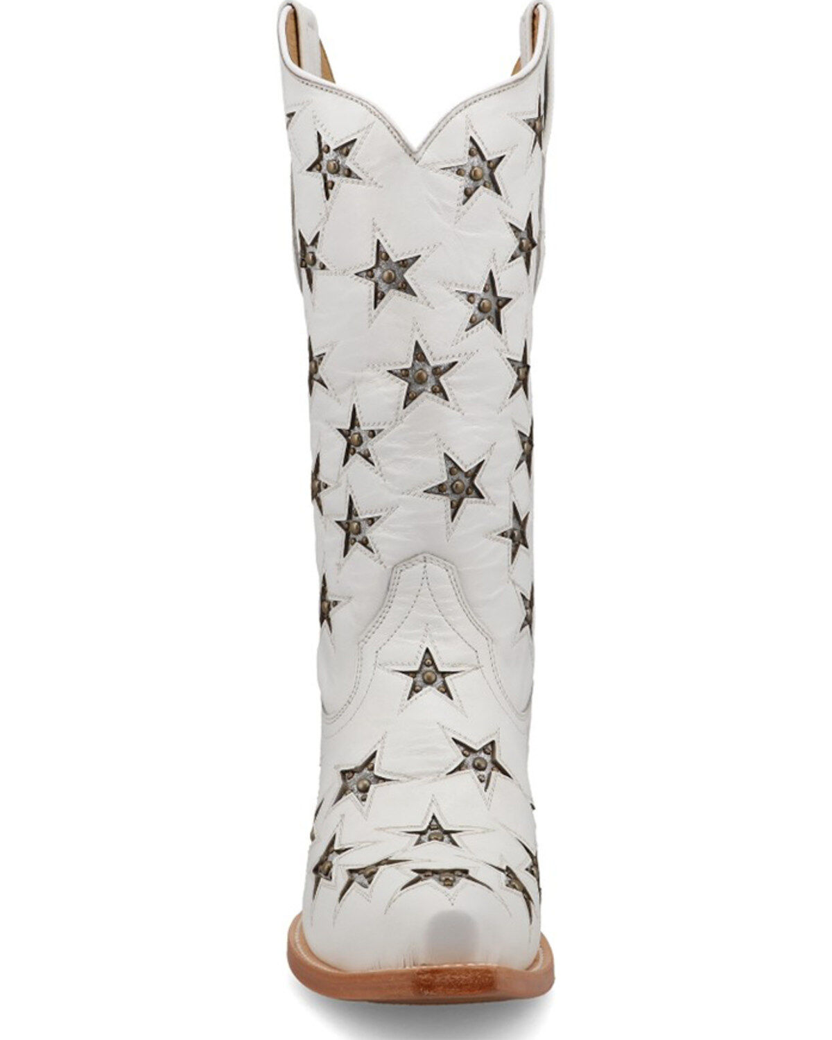 Product Name:  Black Star Women's Marfa Star Inlay Studded Western Boots - Snip Toe