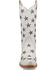Image #4 - Black Star Women's Marfa Star Inlay Studded Western Boots - Snip Toe, Silver, hi-res