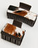 Image #1 - Idyllwind Women's Larkspur Hair-On Claw Clip Set - 2 Piece, Brown, hi-res