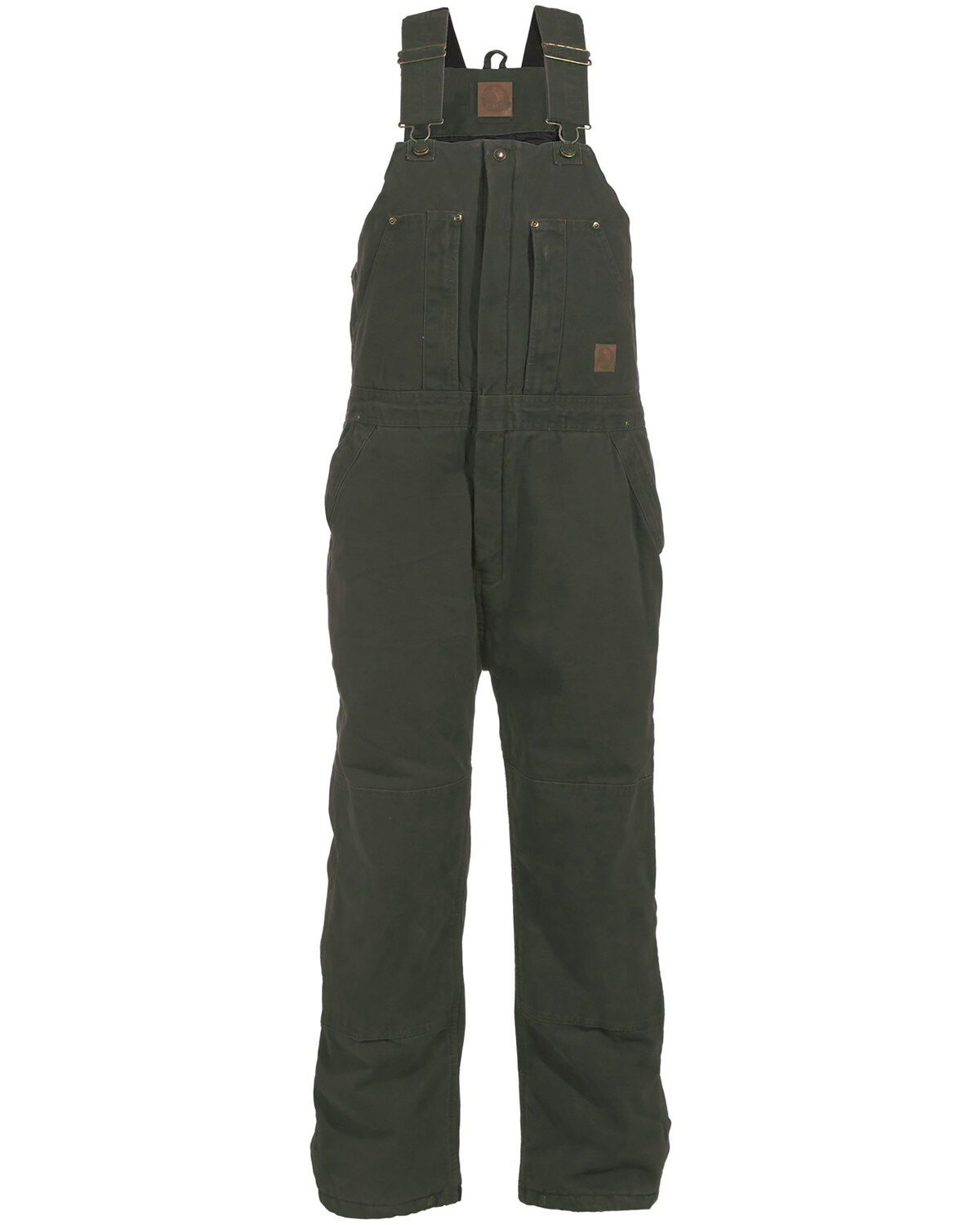 Image #1 - Berne Men's Original Washed Insulated Bib Overalls, , hi-res