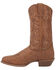 Image #3 - Laredo Men's Cutlass Western Boots - Round Toe, Tan, hi-res
