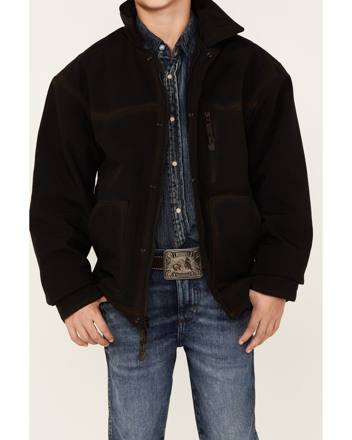 Image #2 - STS Ranchwear Boys' Whiskey Jacket, , hi-res