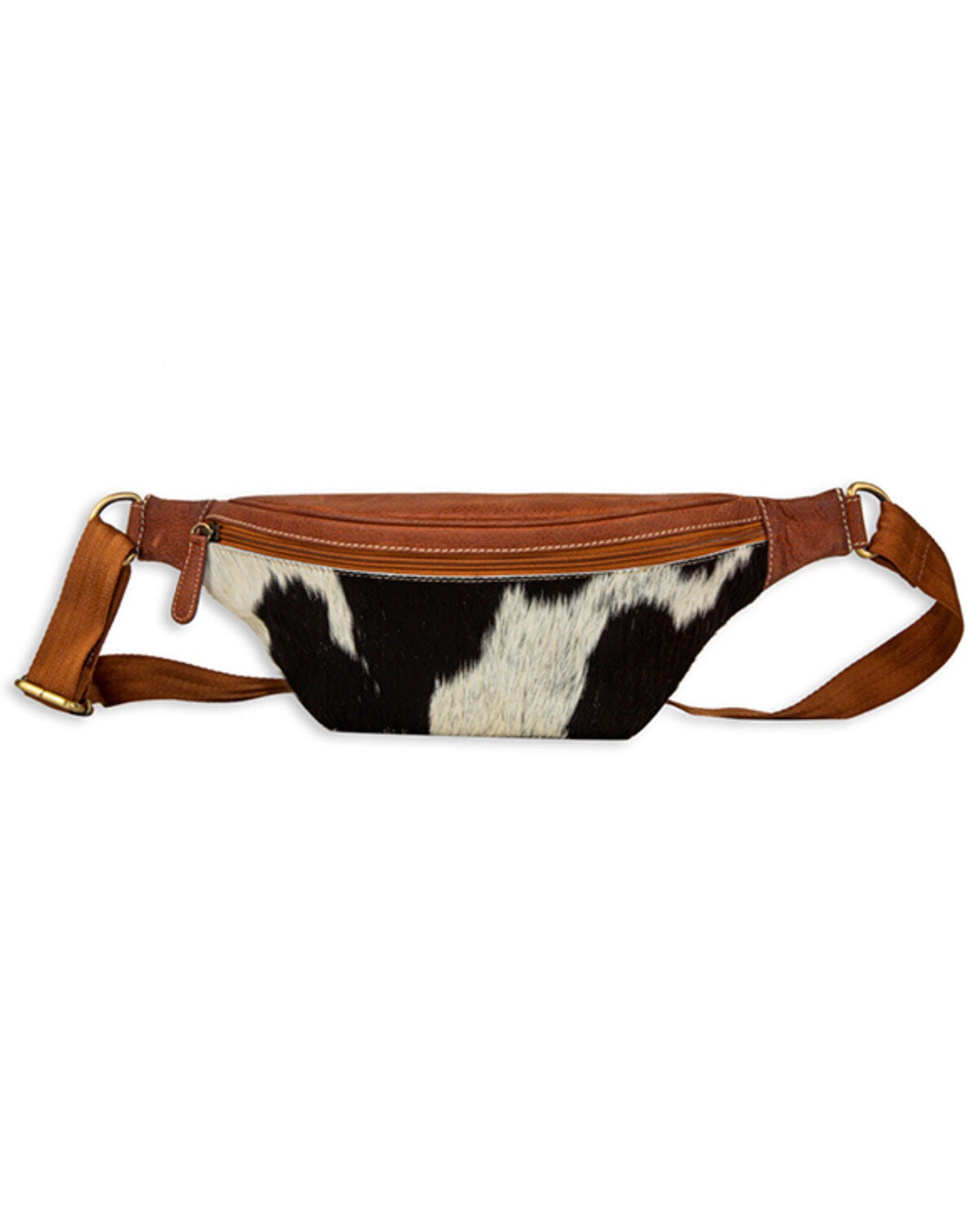 Myra Bag Women's Stratton Ridge Leather And Hairon Belt Bag, Multi, hi-res
