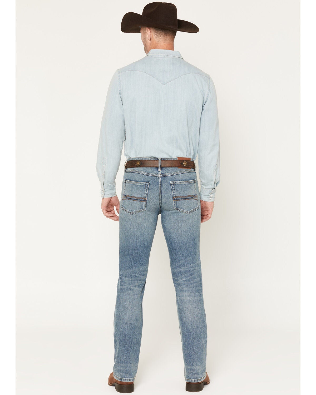 Image #3 - Cody James Men's Roadrunner Wash Jackson Slim Straight Stretch Denim Jeans, Medium Wash, hi-res