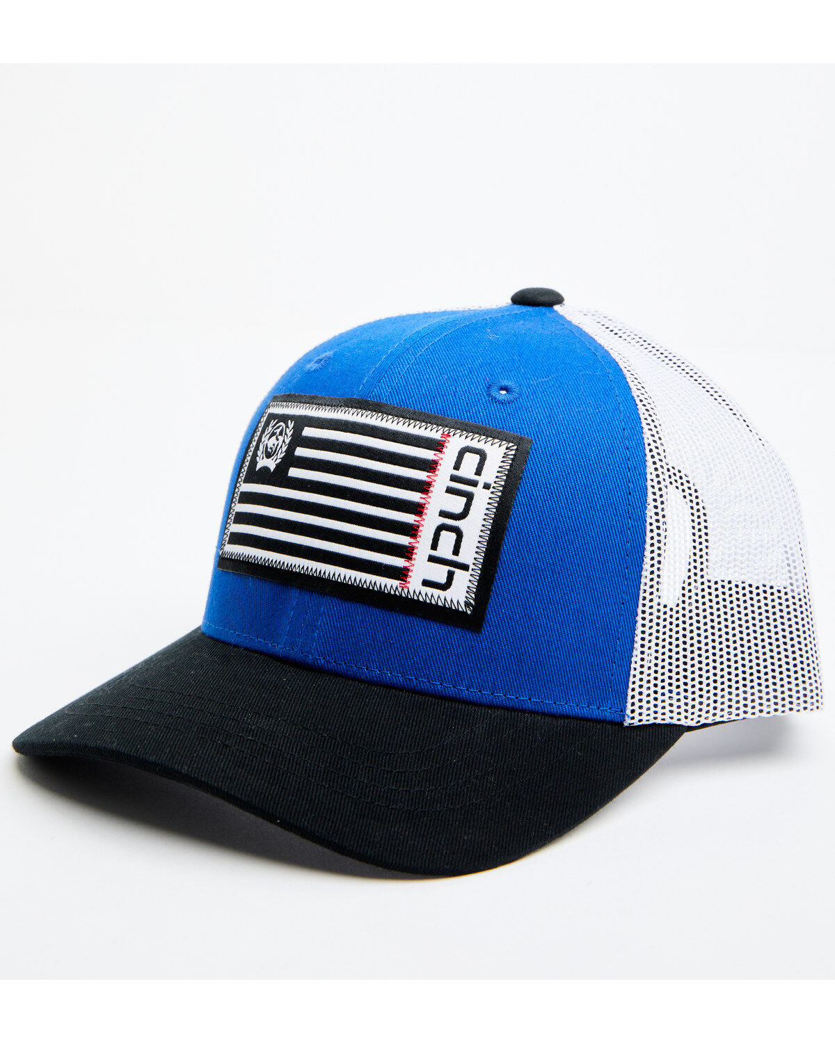 Image #1 - Cinch Boys' Flag Patch Ball Cap, Purple, hi-res
