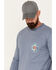 Image #2 - Cody James Men's FR Long Sleeve Pocket Graphic Work T-Shirt, Medium Blue, hi-res