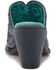 Image #4 - Corral Women's Inlay and Embroidered Mules, Blue, hi-res