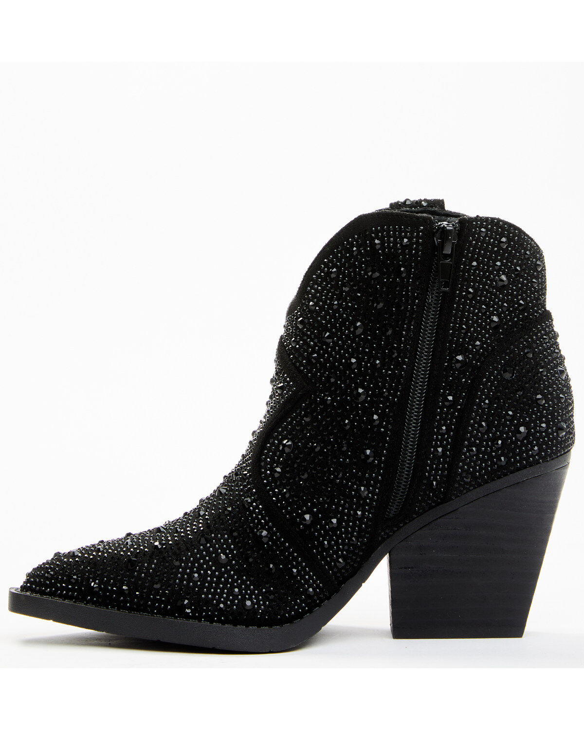 Image #3 - Very G Women's Austin Booties - Snip Toe, Black, hi-res