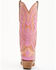 Image #6 - Corral Women's Studded Neon Blacklight Western Boots - Snip Toe, Pink, hi-res
