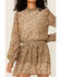 Image #3 - Show Me Your Mumu Women's Glitter Python Russo Ruffle Mini Dress, Multi, hi-res