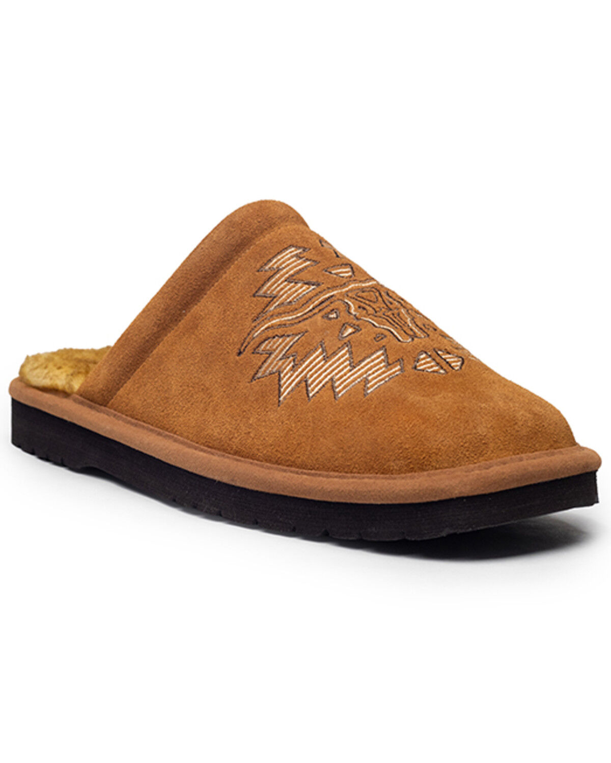Image #1 - Ariat Men's Rancher Slippers, Tan, hi-res