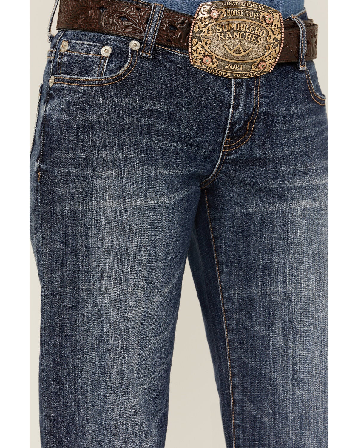 Image #2 - Stetson Women's 214 Decorative Trousers, , hi-res
