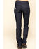 Image #1 - Ariat Women's Rebar Mid Rise Durastretch Raven Rinse Work Straight Jeanss, , hi-res