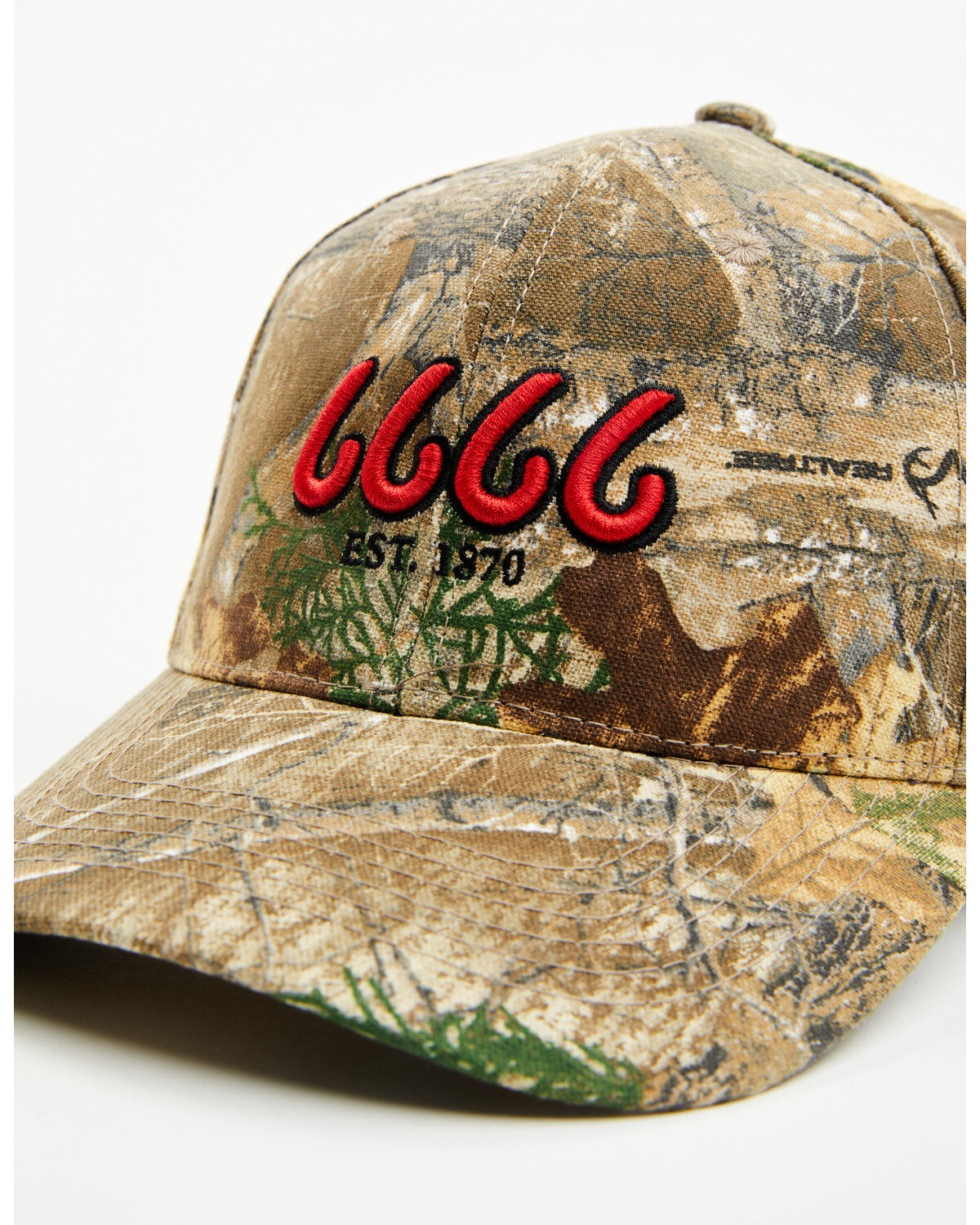 Image #2 - Four Sixes Women's Camo Print Ball Cap, Camouflage, hi-res