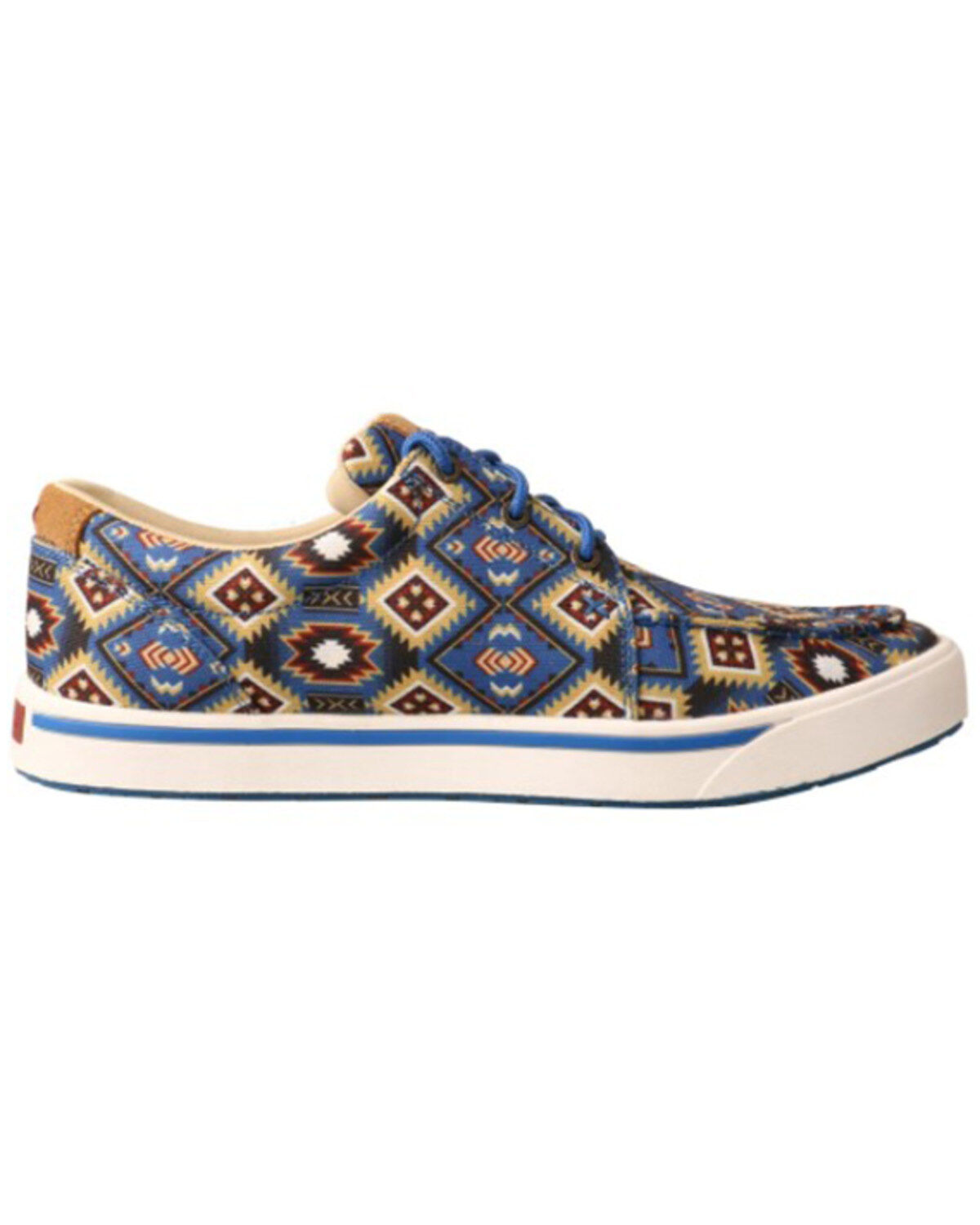 Image #2 - Twisted X Men's Southwestern Pattern Casual Kicks Shoes - Moc Toe, Multi, hi-res