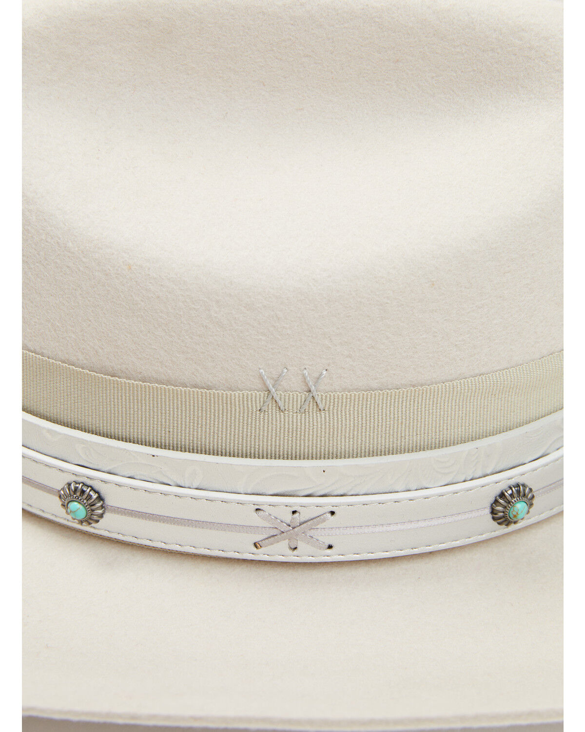 Image #2 - Shyanne Women's Concho Band Cowboy Hat, Ivory, hi-res