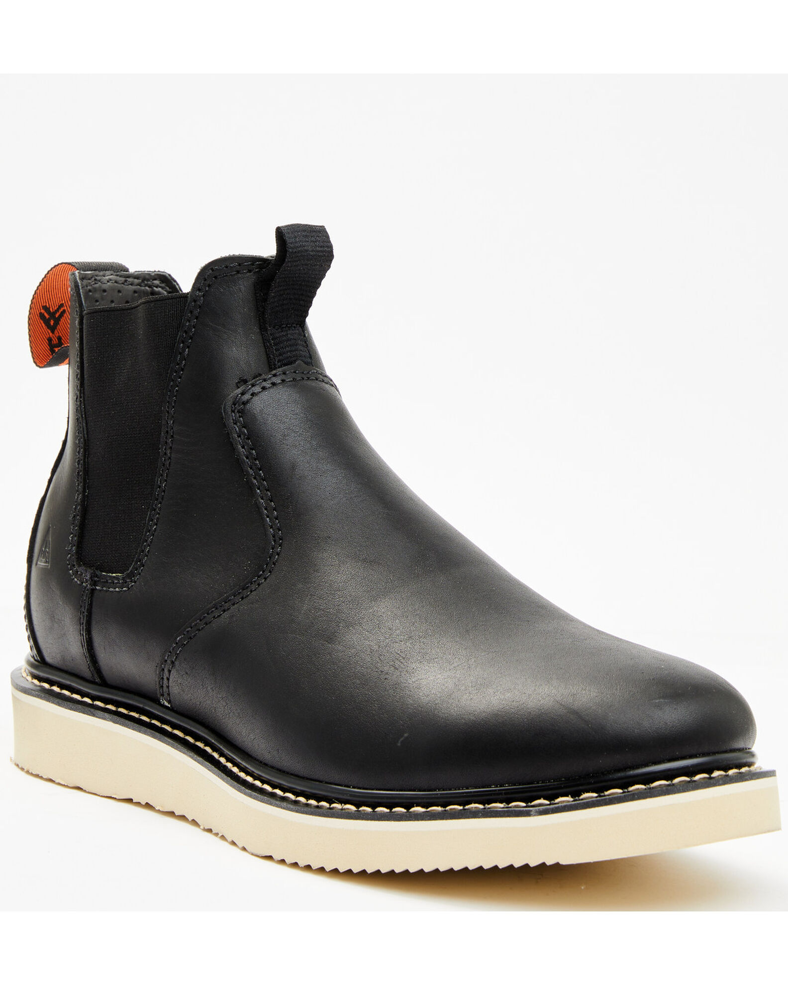 Round toe wedge store boots
