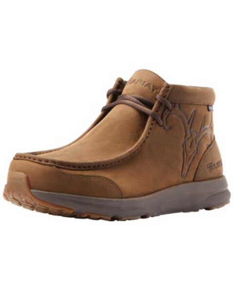 Image #1 - Ariat Men's Spitfire Outdoor Western Casual Shoes - Moc Toe, Brown, hi-res