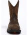 Ariat Men's Groundbreaker H20 Boots - Square Toe , Dark Brown, hi-res