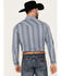 Image #4 - Cody James Men's War Hunt Southwestern Striped Print Long Sleeve Snap Western Shirt, , hi-res