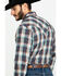 Image #5 - Roper Men's West Made Desert Dobby Plaid Long Sleeve Western Shirt, Multi, hi-res
