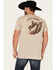 Image #1 - Cody James Men's No Complaints Short Sleeve Graphic T-Shirt, Tan, hi-res